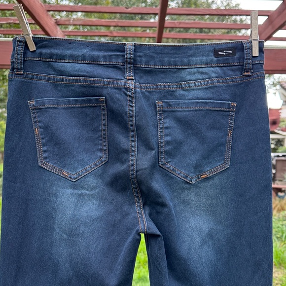 Liverpool Jeans Company Dark Blue Straight Leg Jeans - Picture 6 of 13